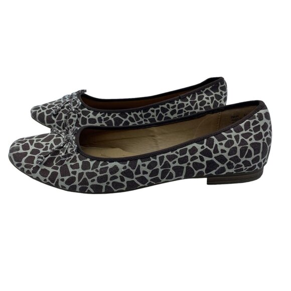 Baretraps Ballet Slippers Women 8.5 EMERY Animal Print Comfort Slip On Shoes - Picture 4 of 7